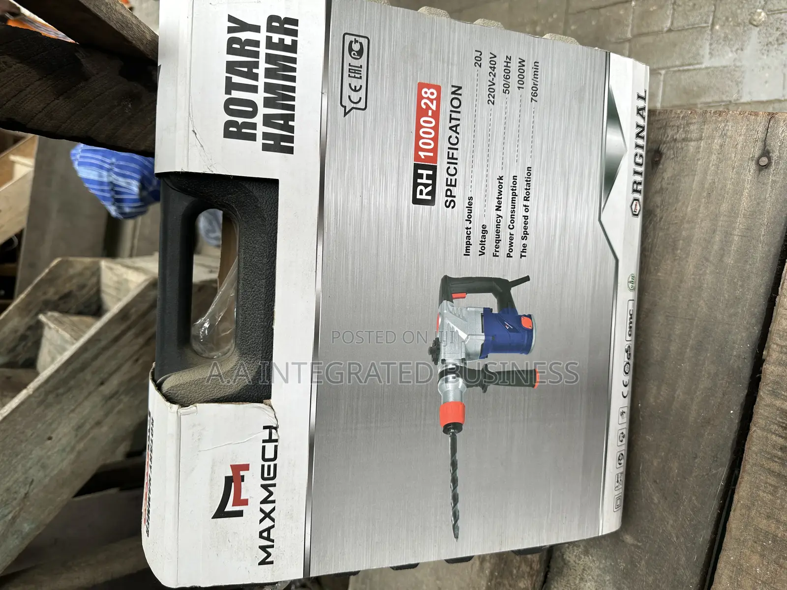 Maxmech Rotary Hammer Drill