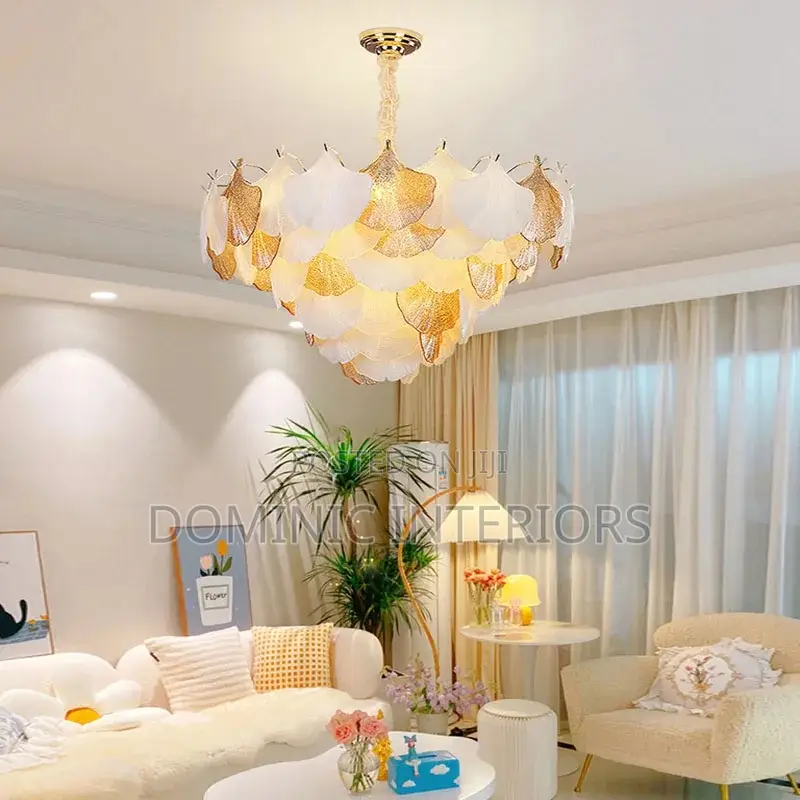 French Glass Lustre Decoration Light/60cm