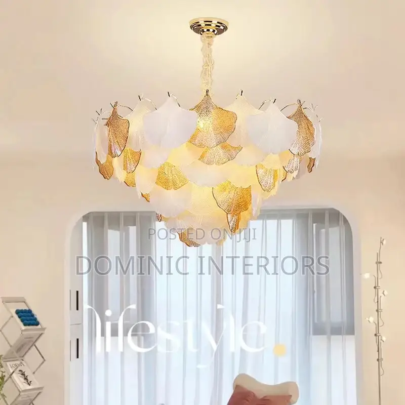 French Glass Lustre Decoration Light/60cm
