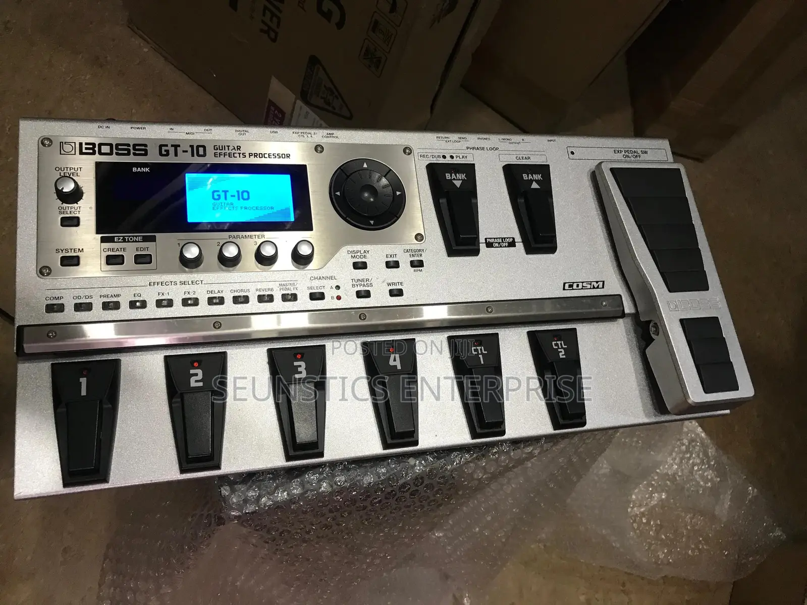 Boss Gt 10 Guitar Effects Processor