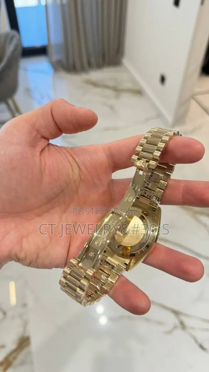 Rolex Oyster Perpetual Date-Date Stainless Steel Gold
