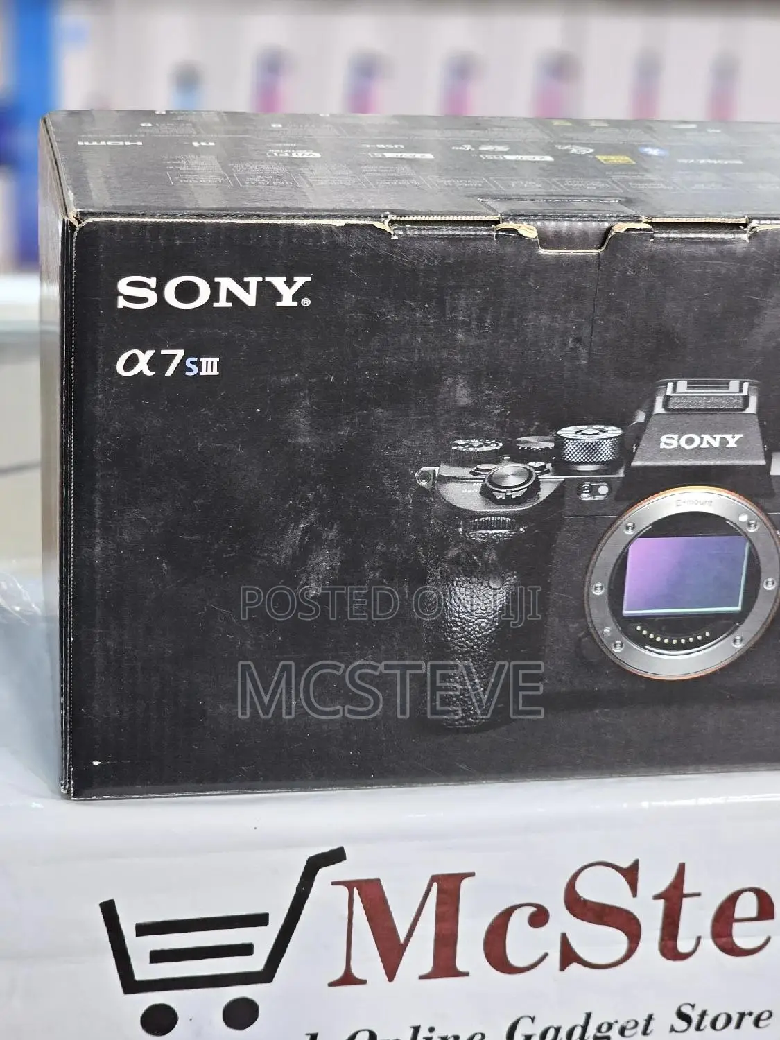 Sony A7s Mark III Full Frame Mirrorless Camera Body Only