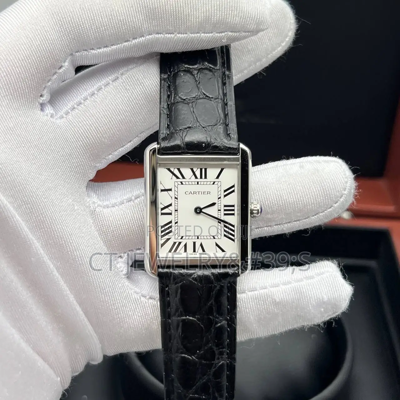 Nice Skinny Cartier Santos Suitable for Fashion Watch Ladies