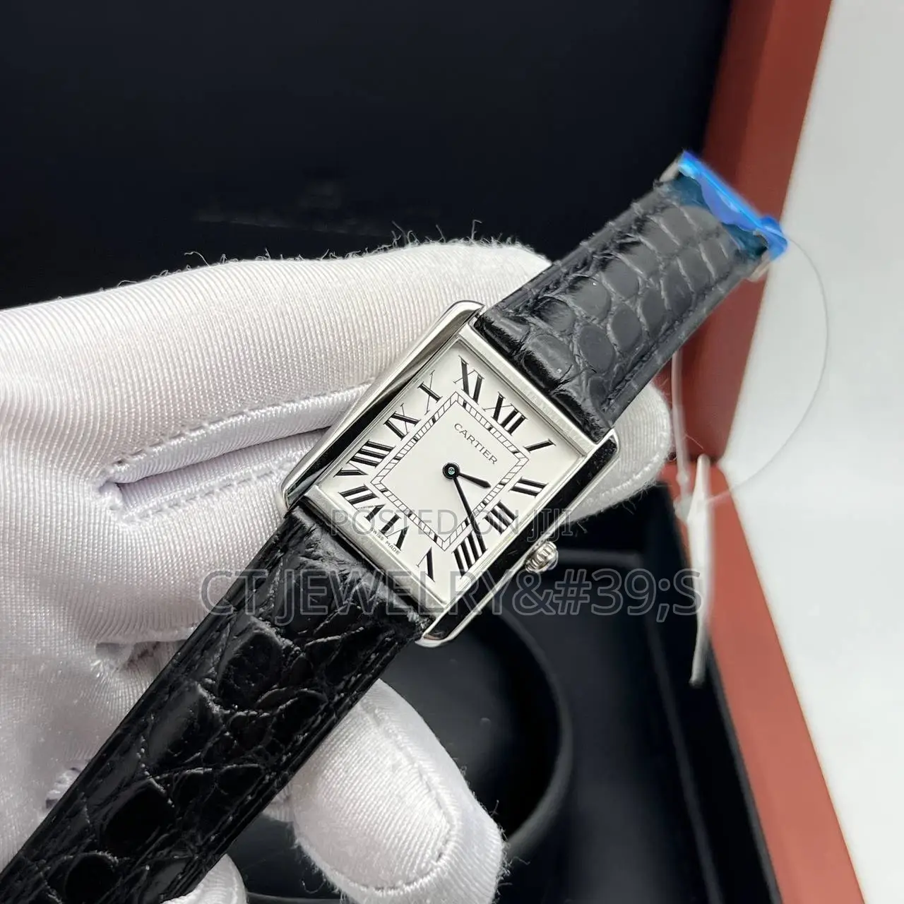 Nice Skinny Cartier Santos Suitable for Fashion Watch Ladies