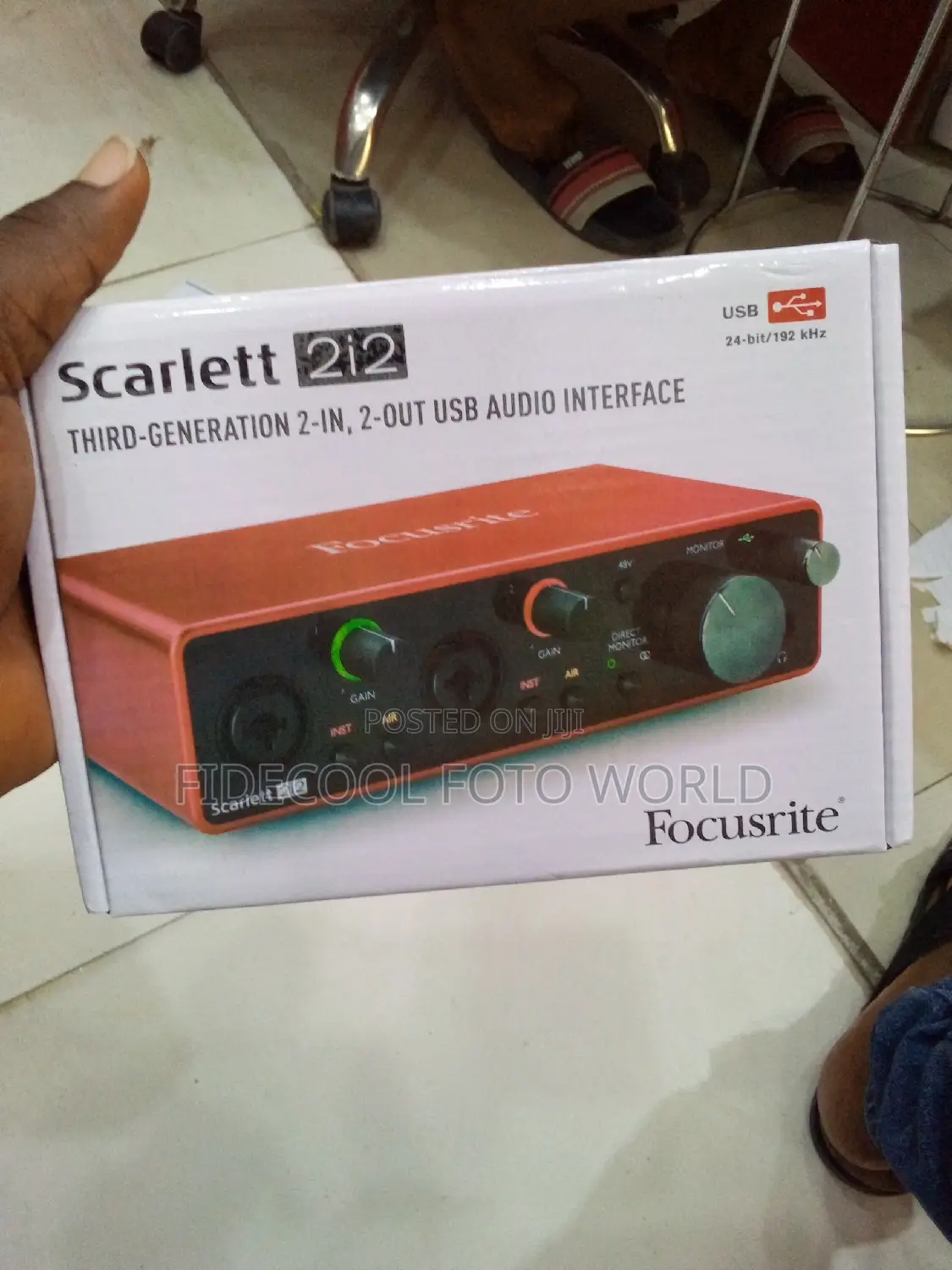 Focusrite Scarlett 2.2 Sound Card