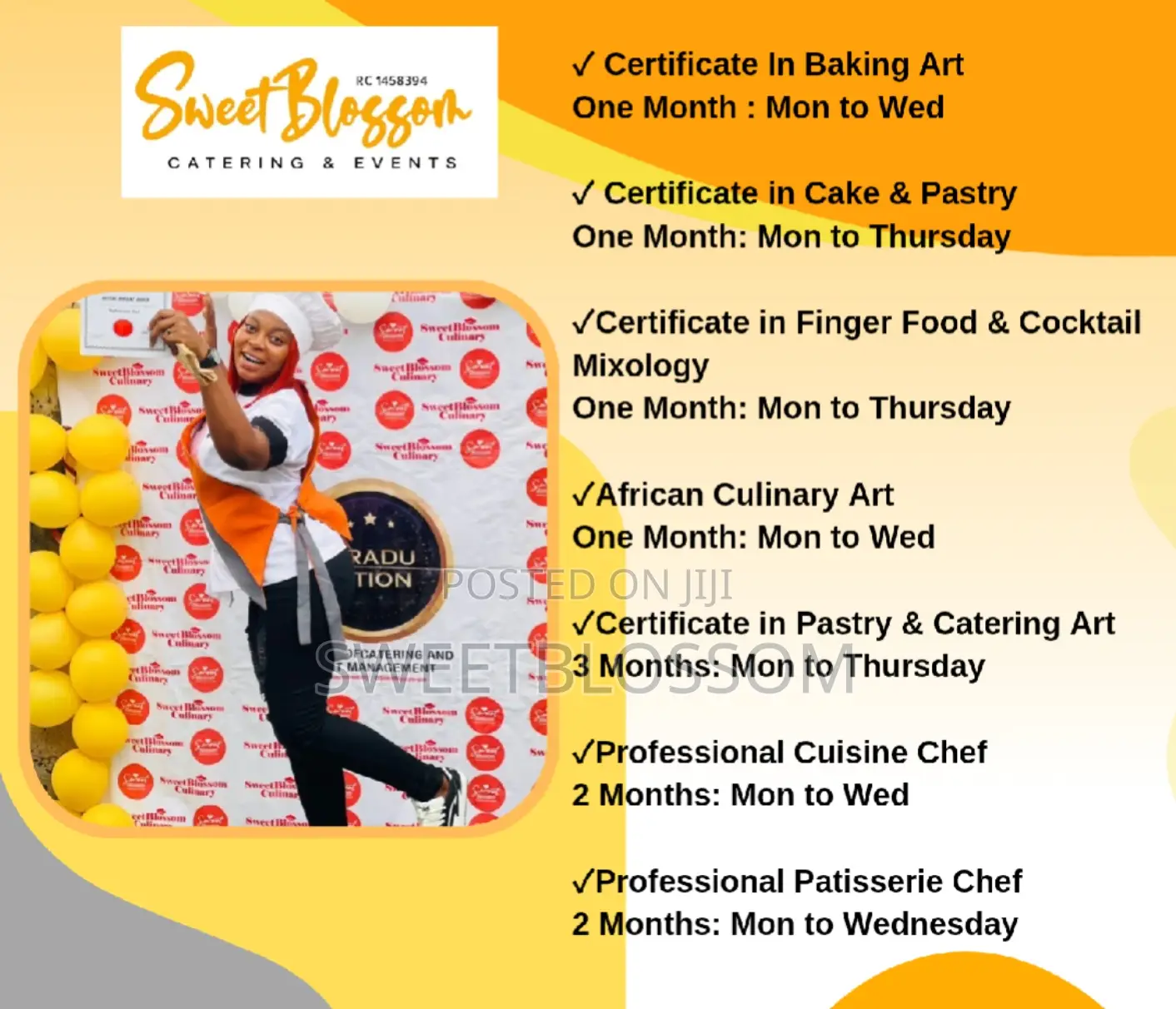 Ojodu Berger Catering School Lagos