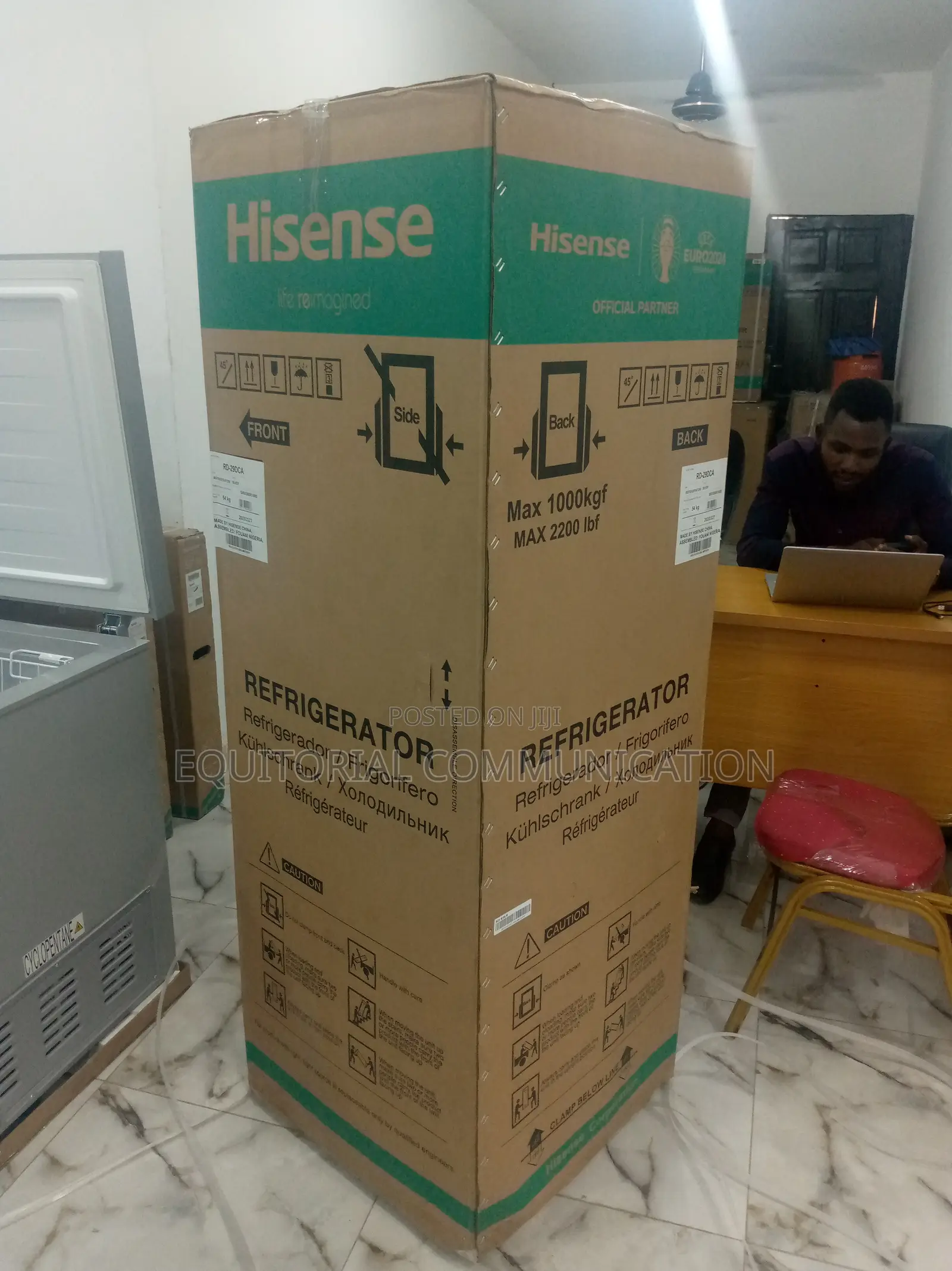Newly Built Hisense Refrigerator Double Door