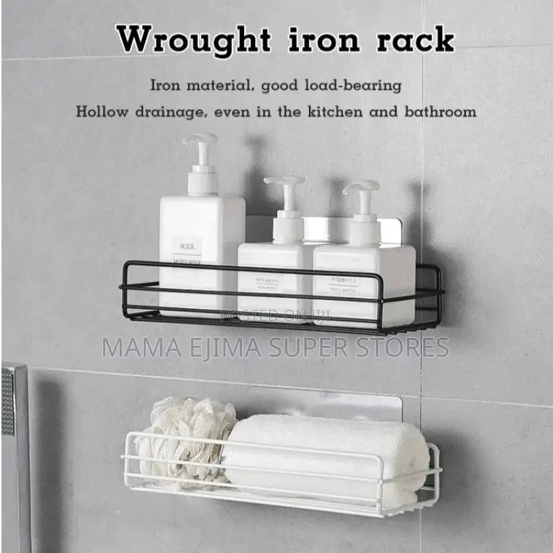 Sleek and Stylish Bathroom Shelf for Organizing Toiletries