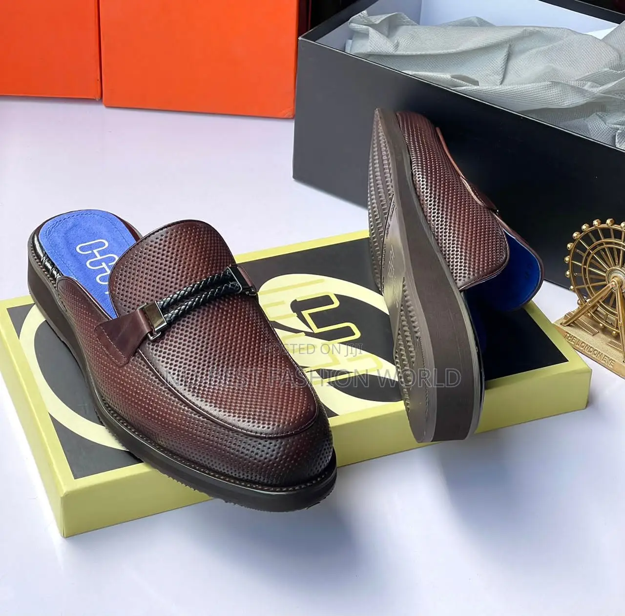 Pure Leather Half Shoe