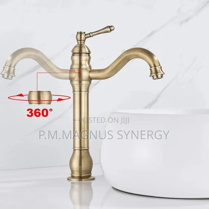 England Standard Gold Basin Tap.
