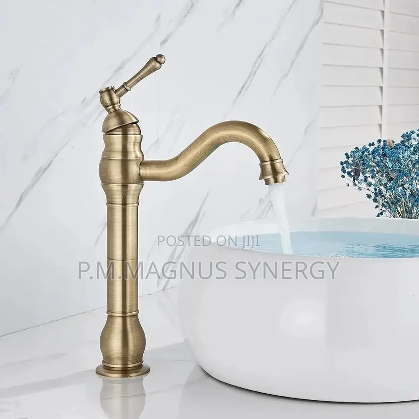 England Standard Gold Basin Tap.