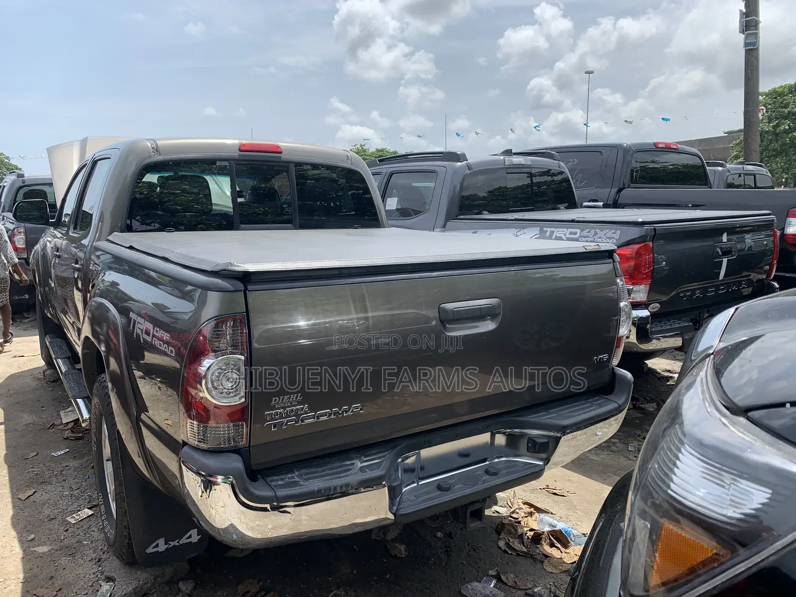 Toyota Tacoma Double Cab V6 2011 Burgundy