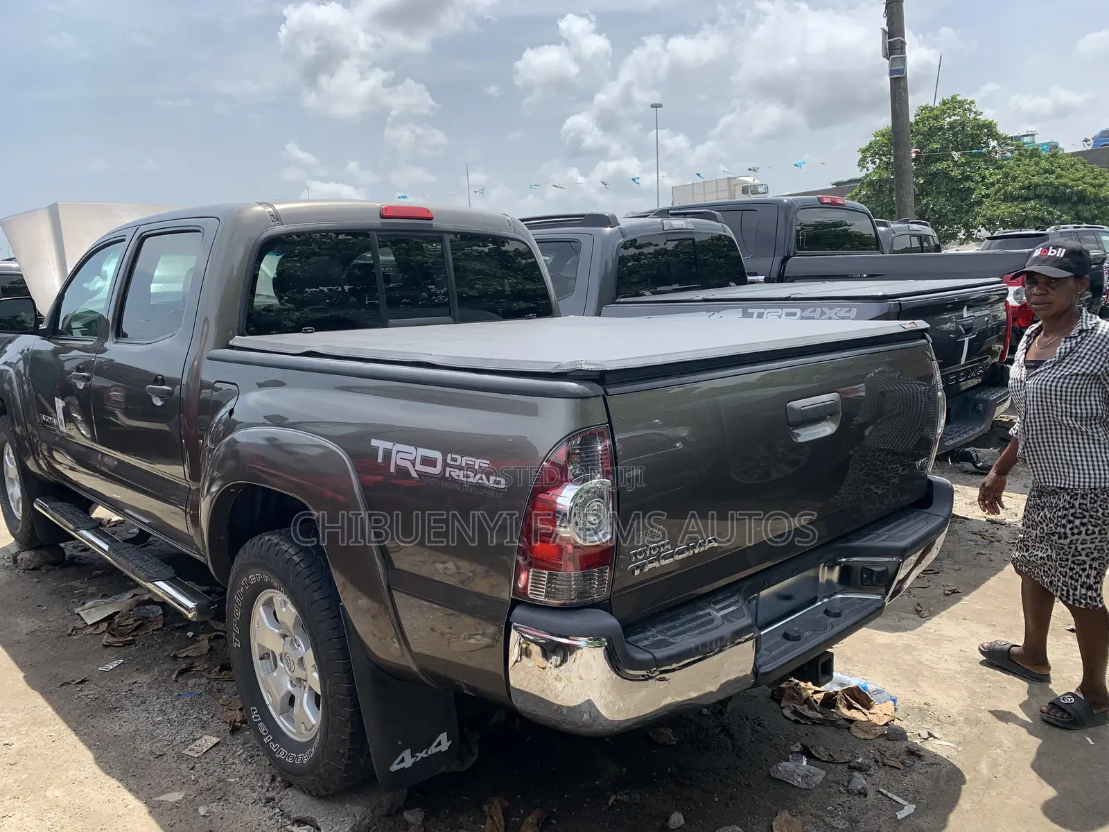 Toyota Tacoma Double Cab V6 2011 Burgundy