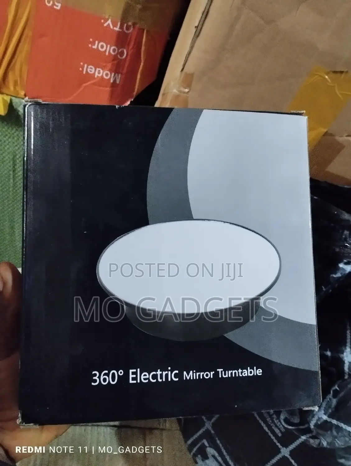 360° Electric Mirrow Turn Table