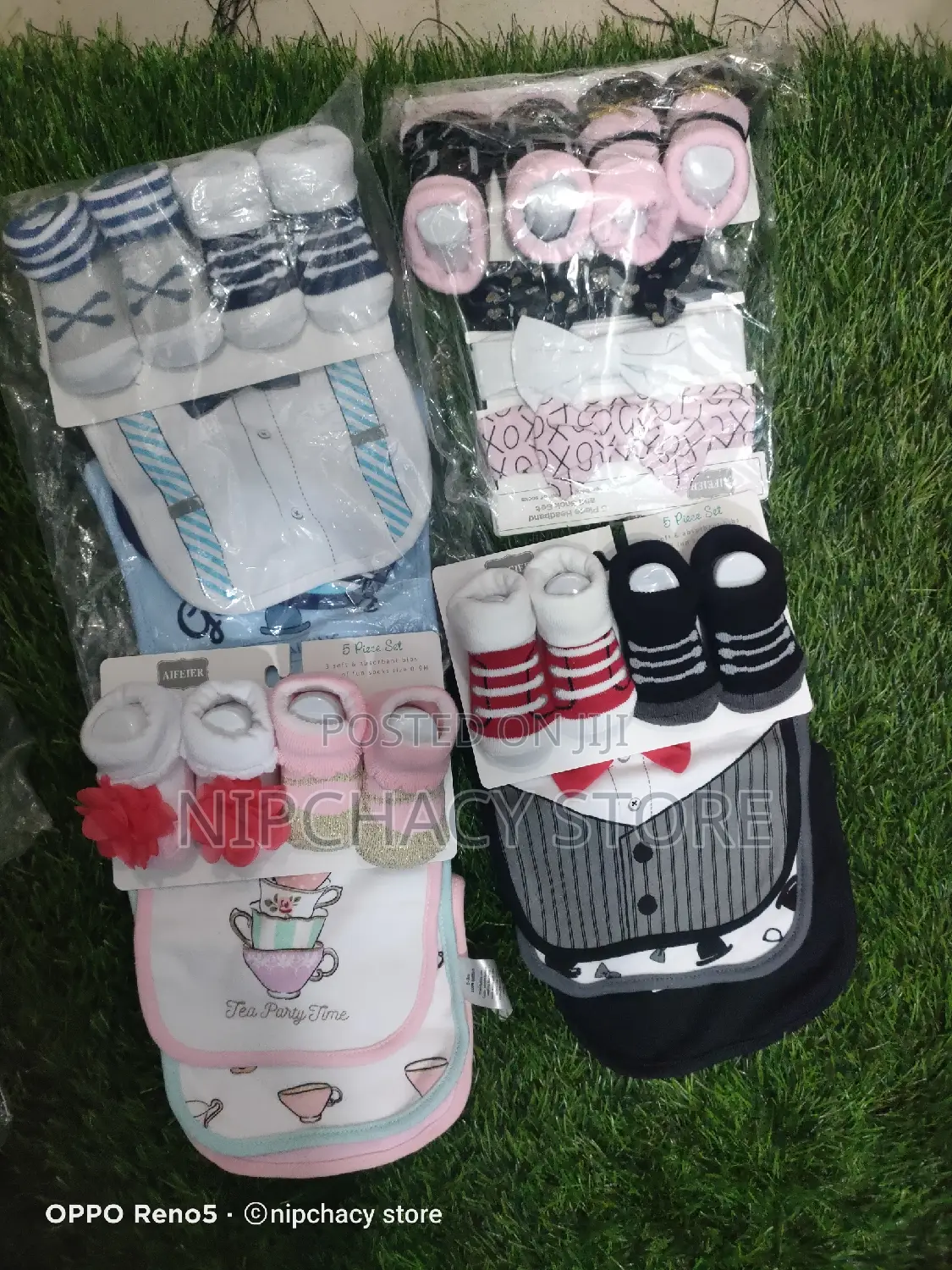 Baby Classy Bib and Socks