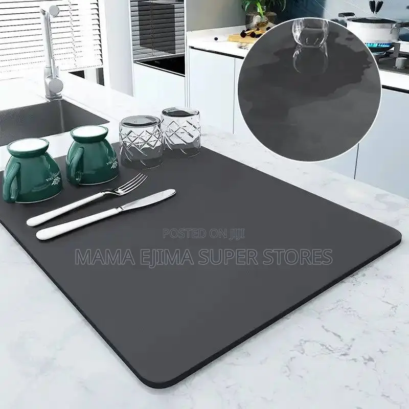 Super Absorbent Large Kitchen Absorbent Mat Antiskid Drainin