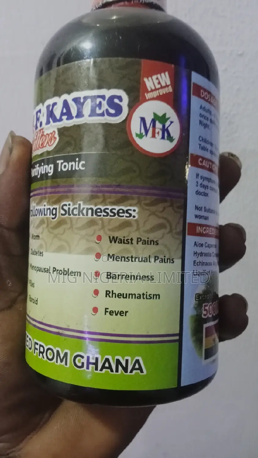 Madam F Kayes Bitters Blood Purifying Tonic