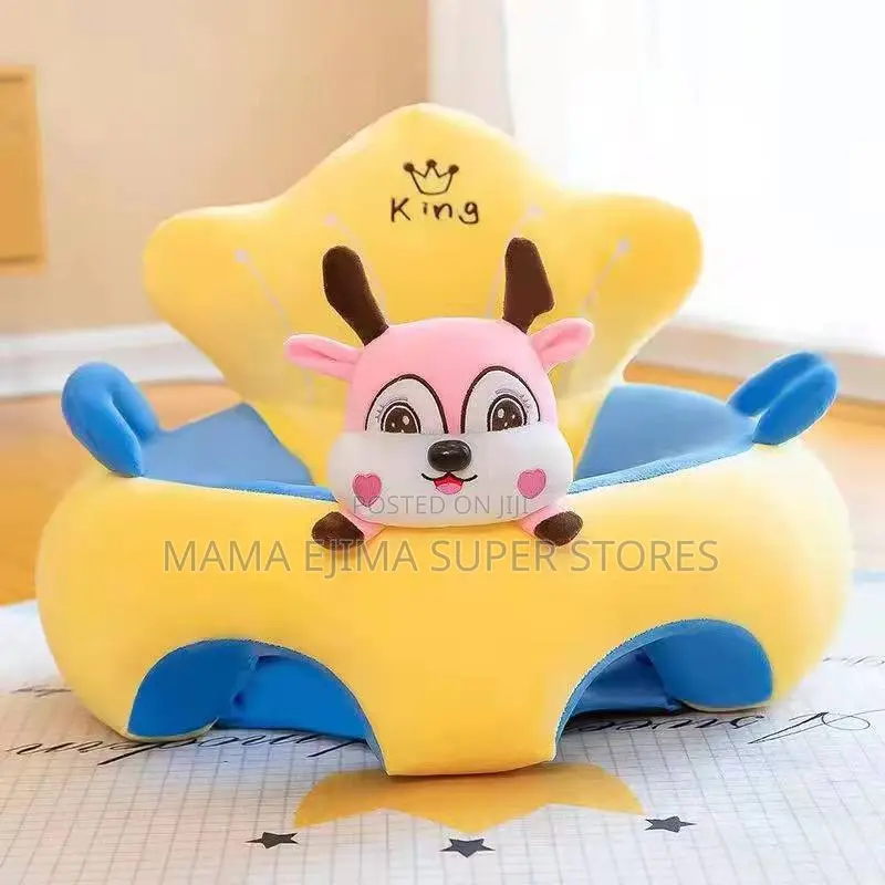 Baby Sofa Support Seat Cover Plush Chair Learn to Comfo