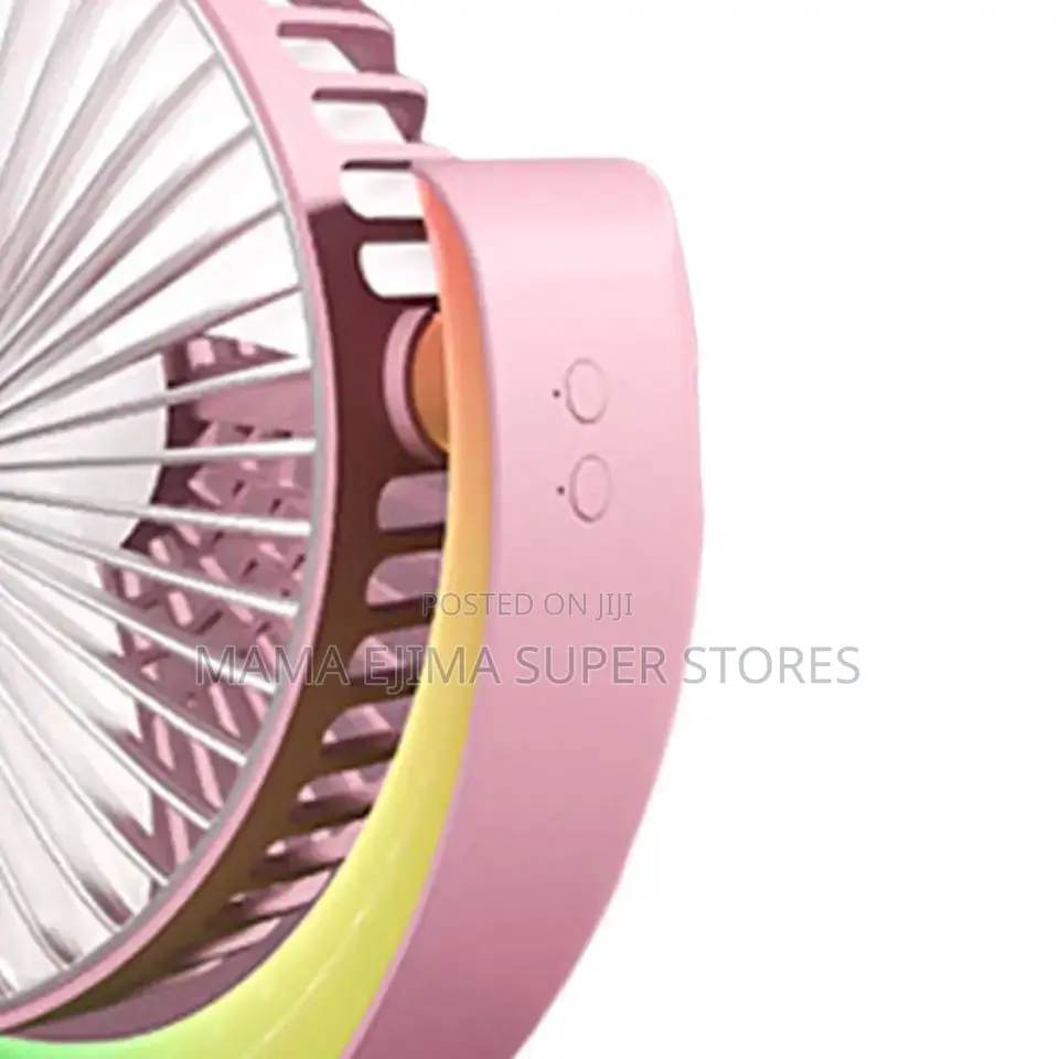 Desktop Table Fan 180 Adjustable Tilt Personal Fan Desk USB