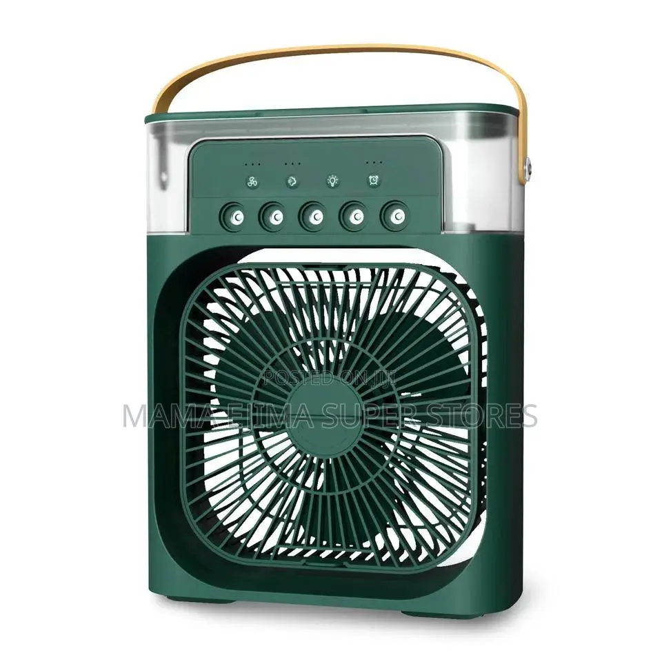 Portable Fan Air Conditioners USB Electric Fan LED Night Li