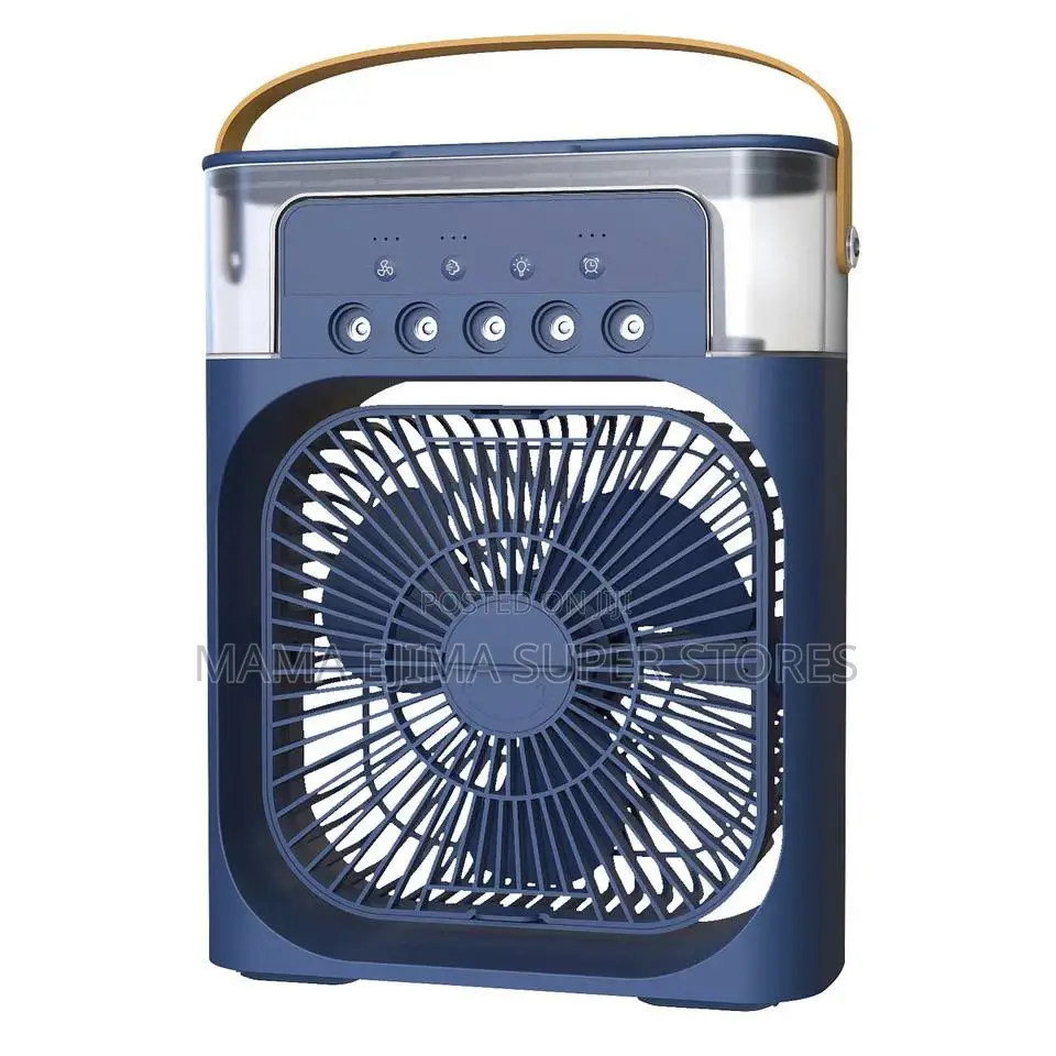 Portable Fan Air Conditioners USB Electric Fan LED Night Li