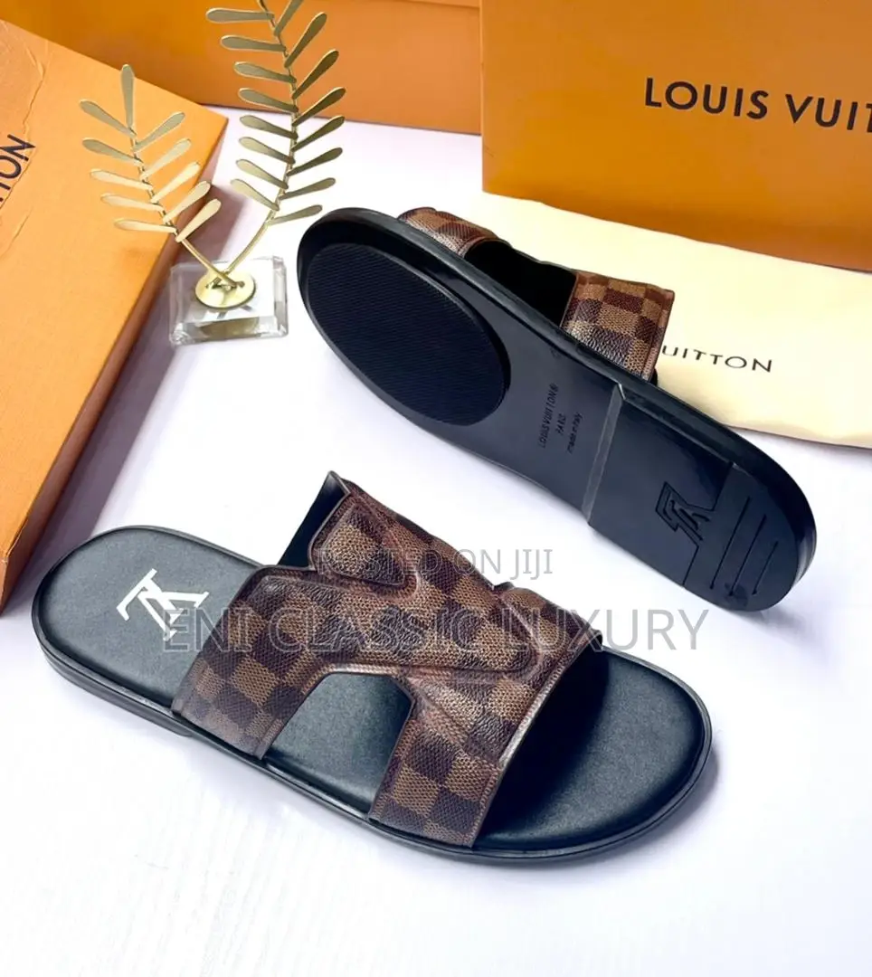 Best Quality Trending Luxury Slippers Louis Vuitton