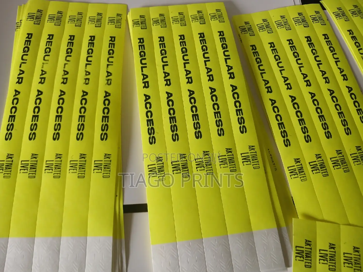 Printed Wristband 1000pcs