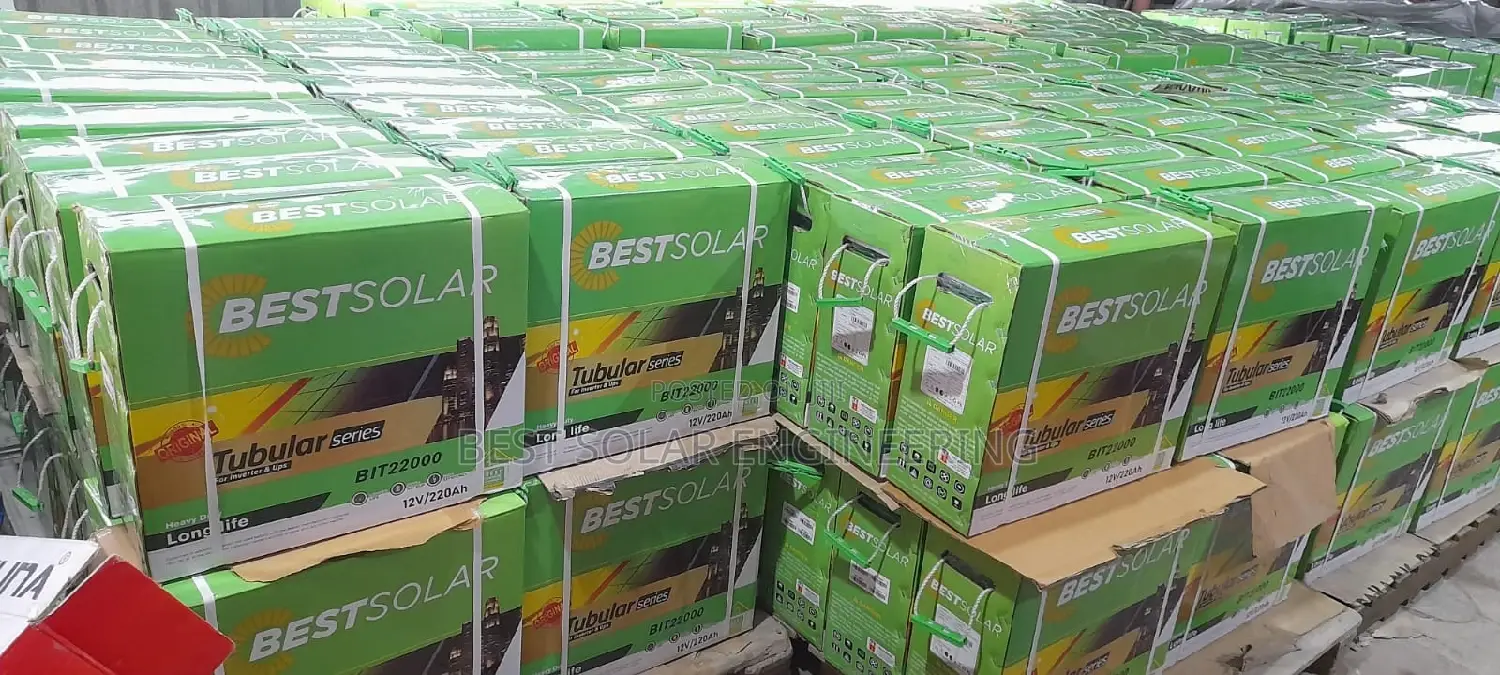 220AH 12v Best Solar Tubular Battery