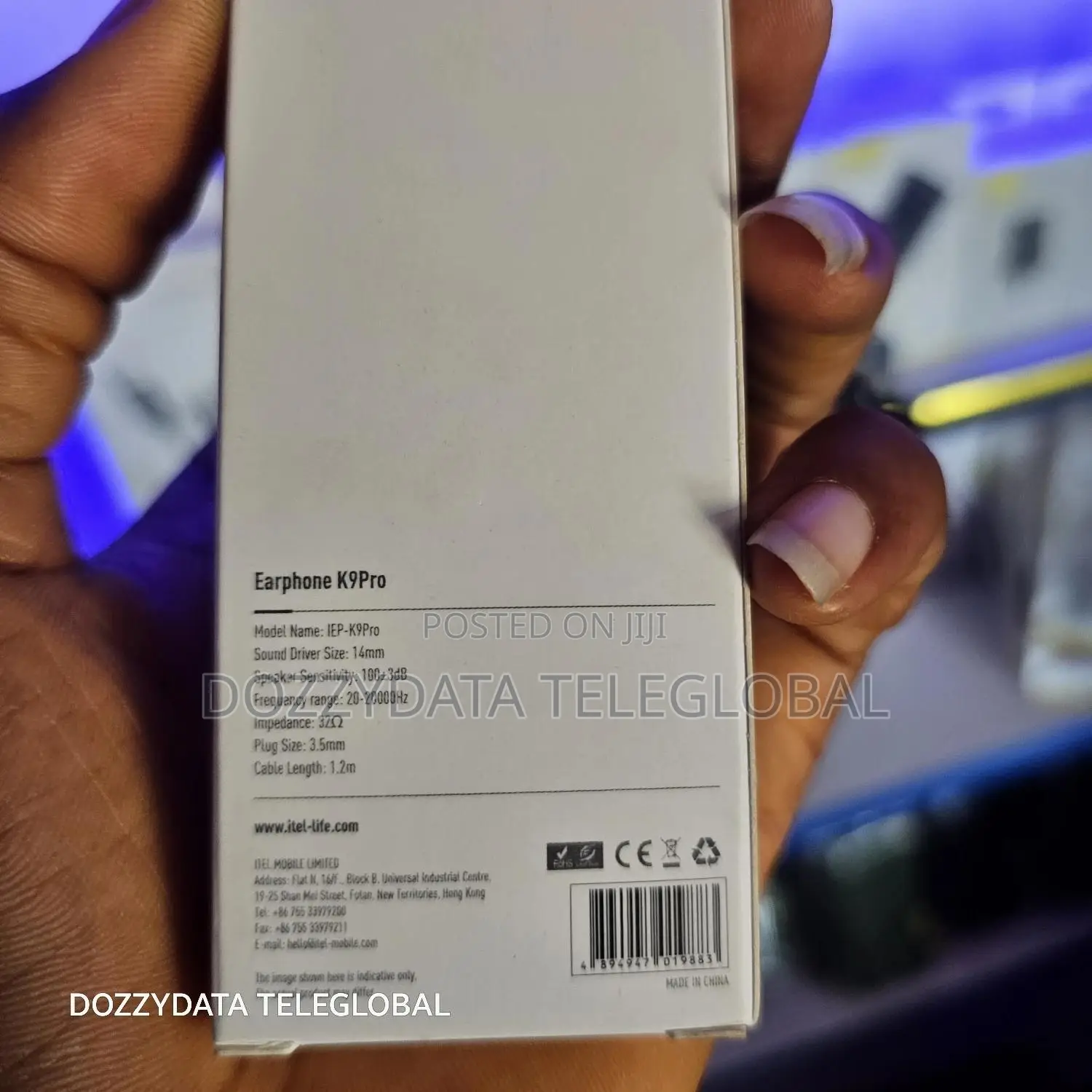 Heavy Bass Itel Earphone