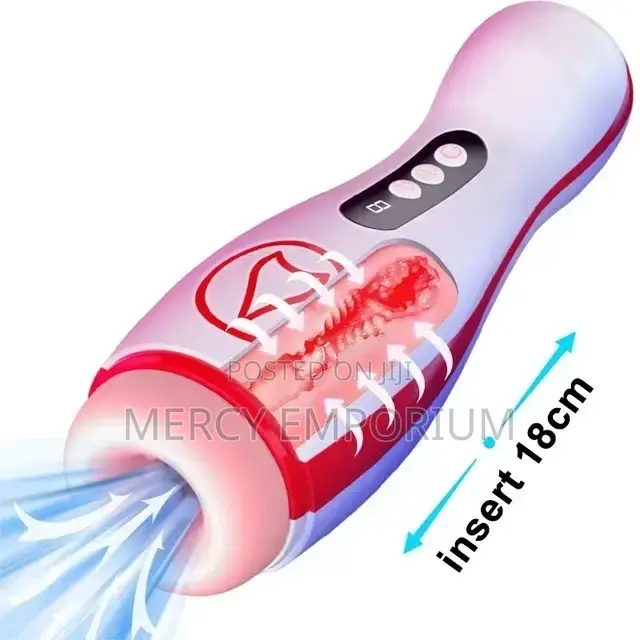 Automatic Male Mastorbator. Men's Oral Sex Toys
