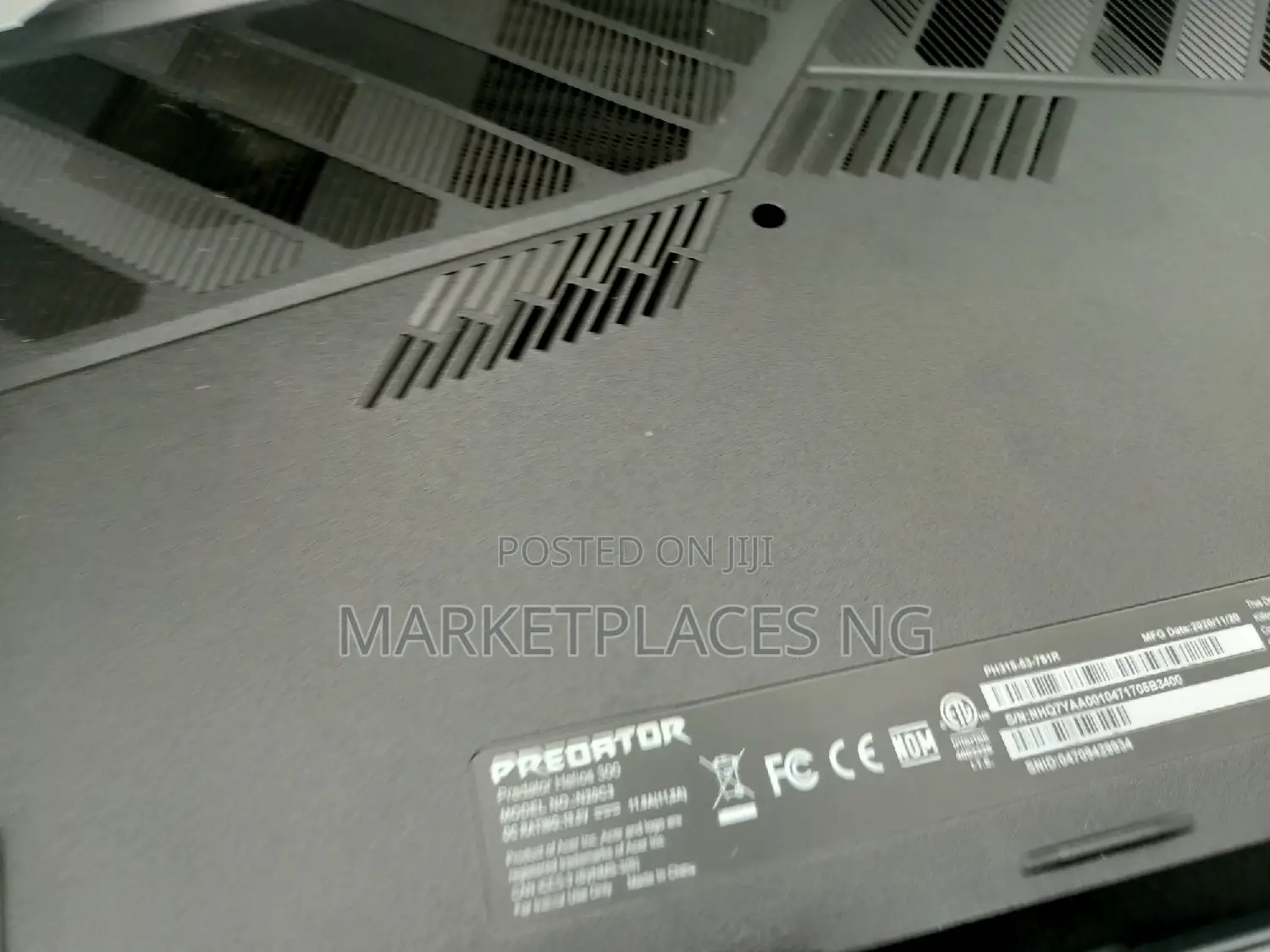 Laptop Acer Predator Helios 300 32GB Intel Core I7 SSD 1T