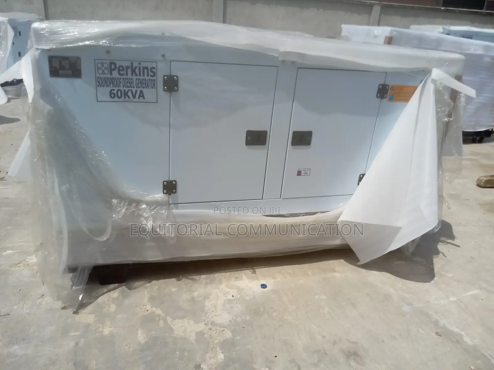 60kva Soundproof Generator - Perkins Engines