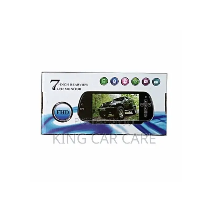 7inch LCD HD Rear View Mirror Monitor Bluetooth MP3 MP5