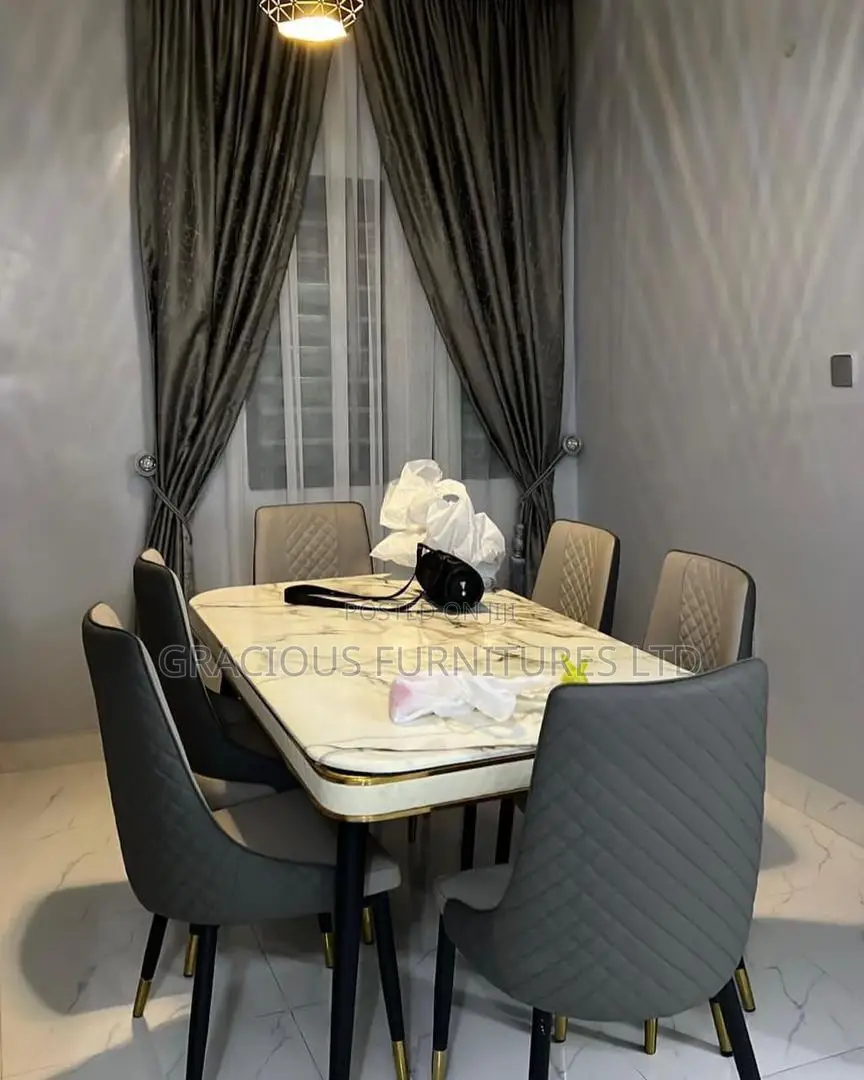 Luxury Dining Set by 6 Seats