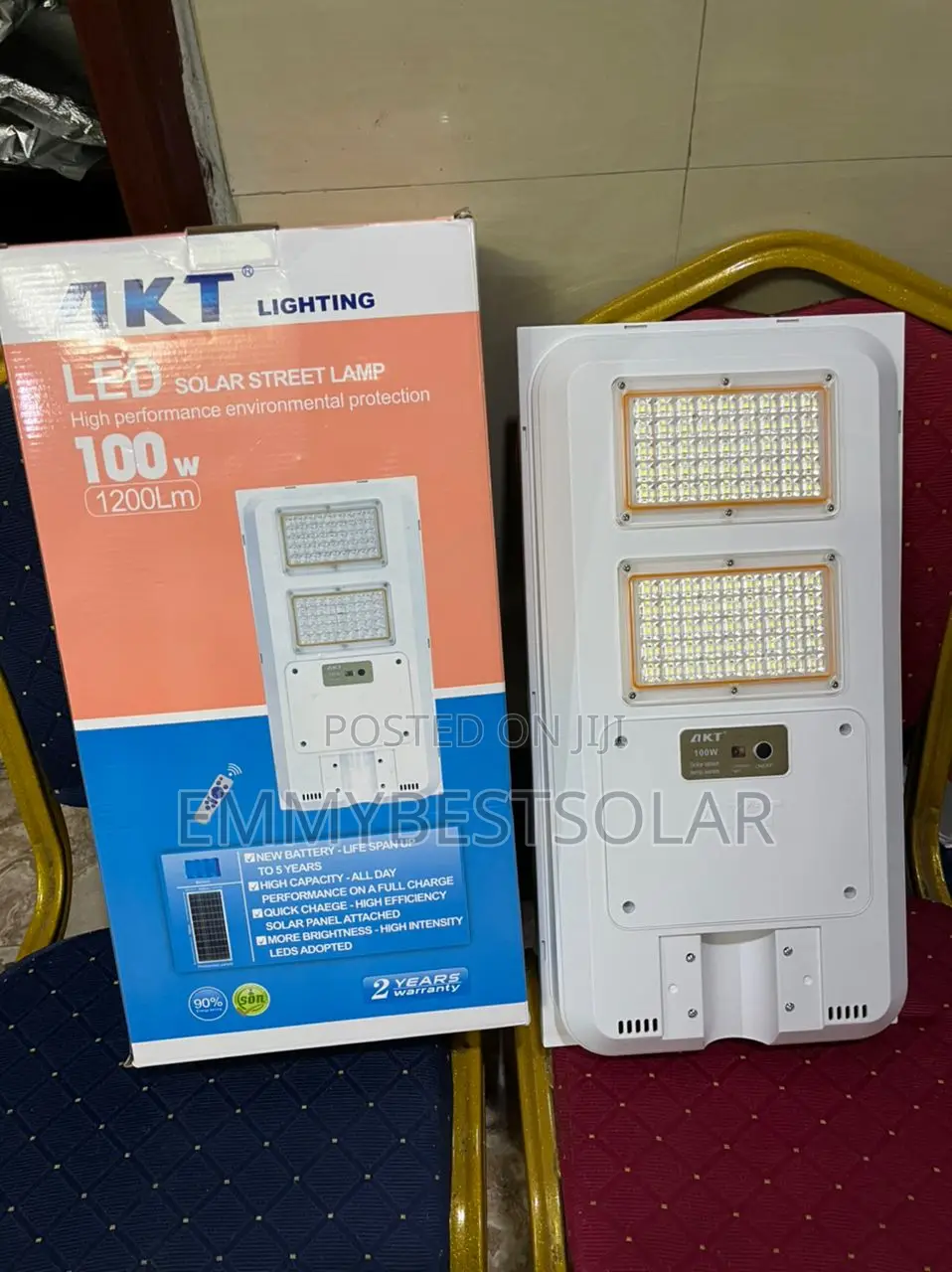 100w Akt Industrial Solar Street Light