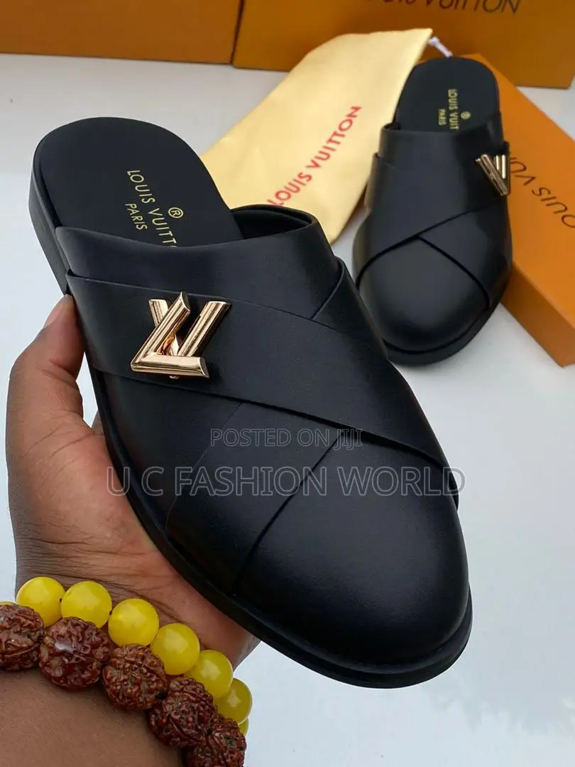 High Quality LV Half Shoe for Real Men