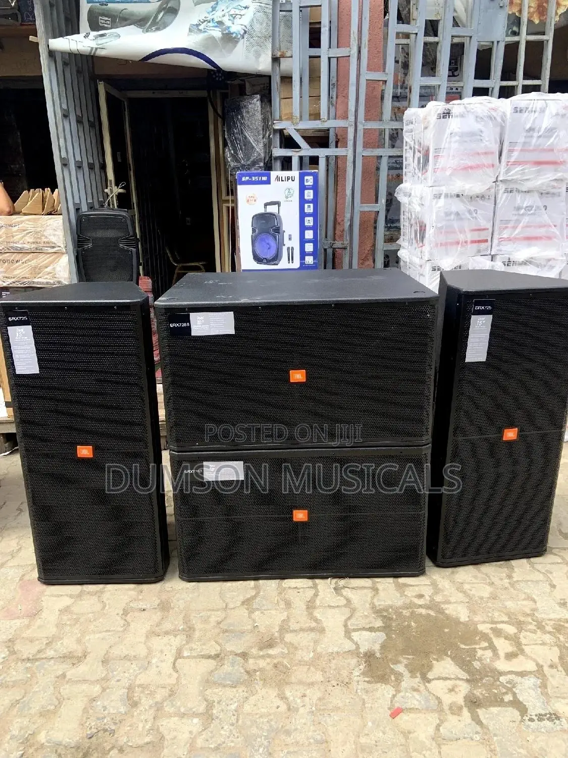 JBL Speaker Srx725, JBL Double Subwoofer Srx728