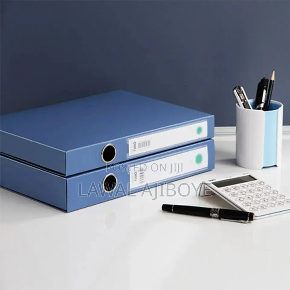 1pc A4 File Box Storage Bag Lightweight Business Organizer