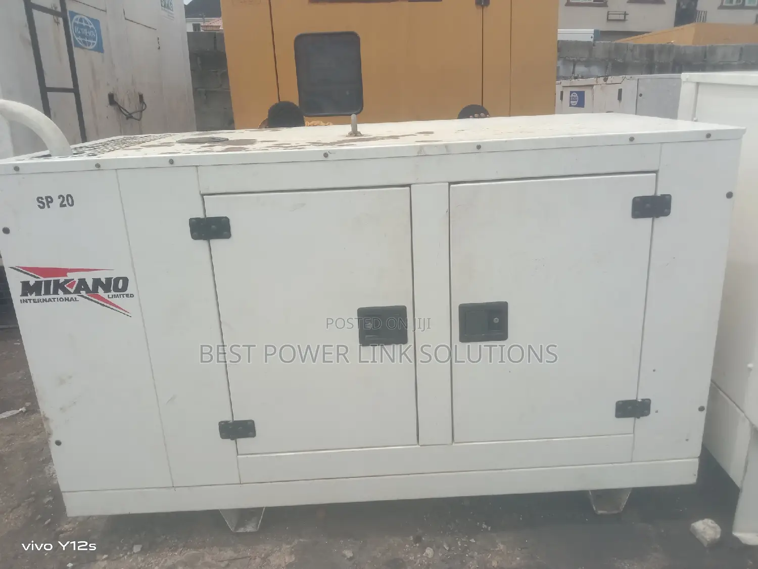 Almost Brand New 20kva Uk Perkins Mikano Generator for Sale