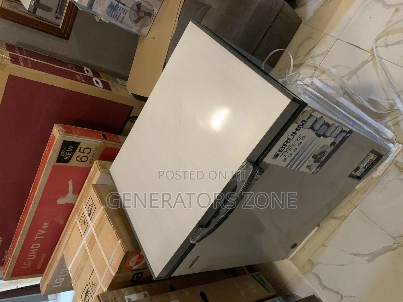 Easy to Clean Freestanding Bruhm Chest Freezer 160mr