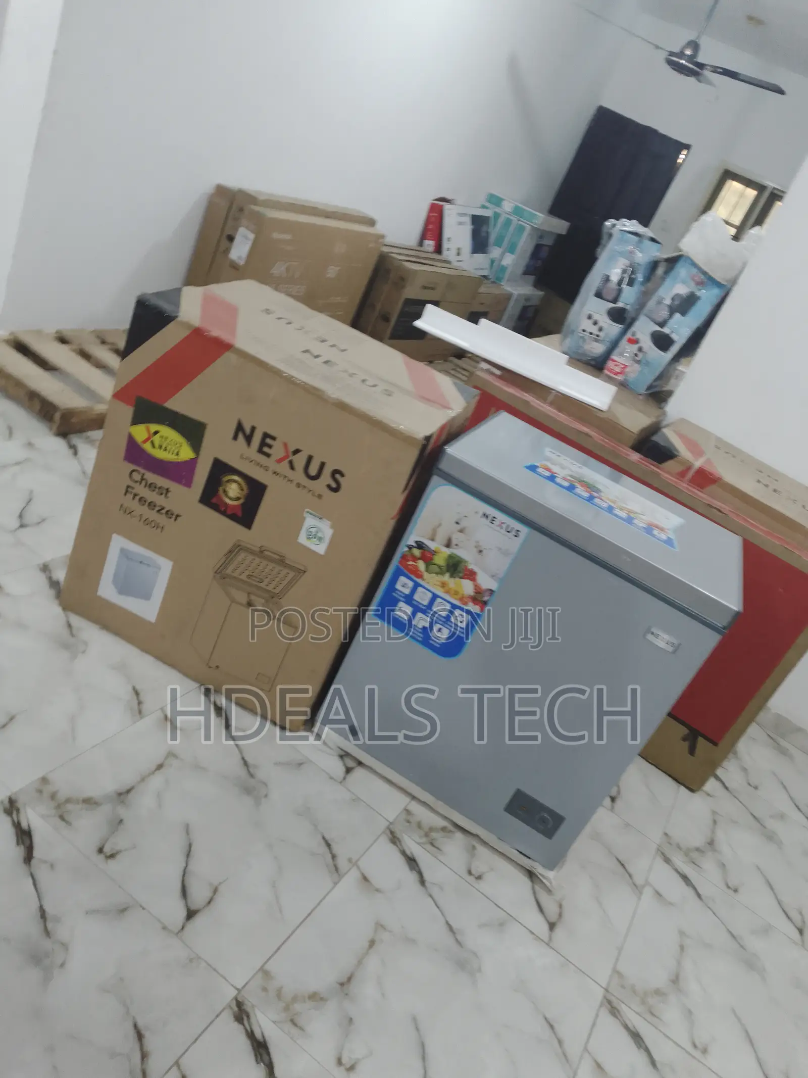 New Chest Deep Freezer Nx-160h | 160L.