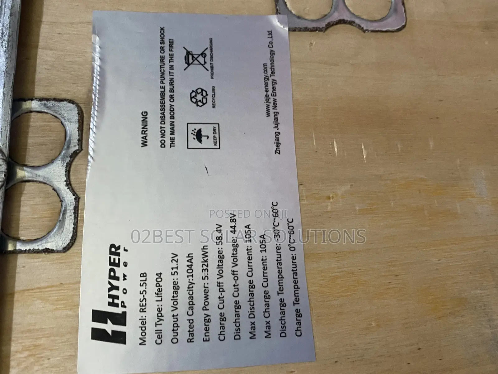 Felicity Reliable 5kwh LITHIUM ION Batteries