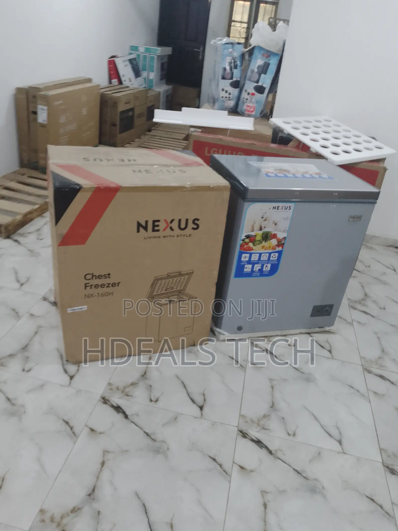 High Energy-Efficiency Chest Freezer 160L NEXUS.