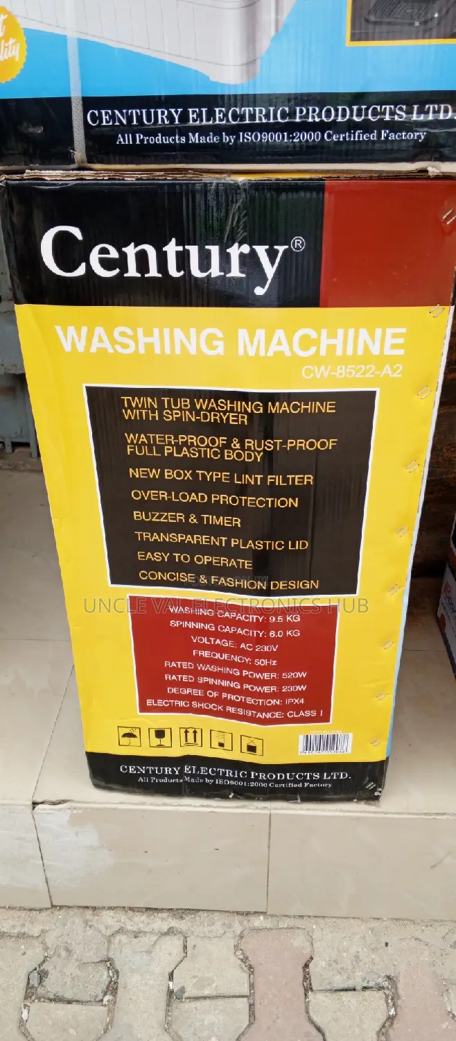 Century 9.5kg Twin Tub Washing Machine