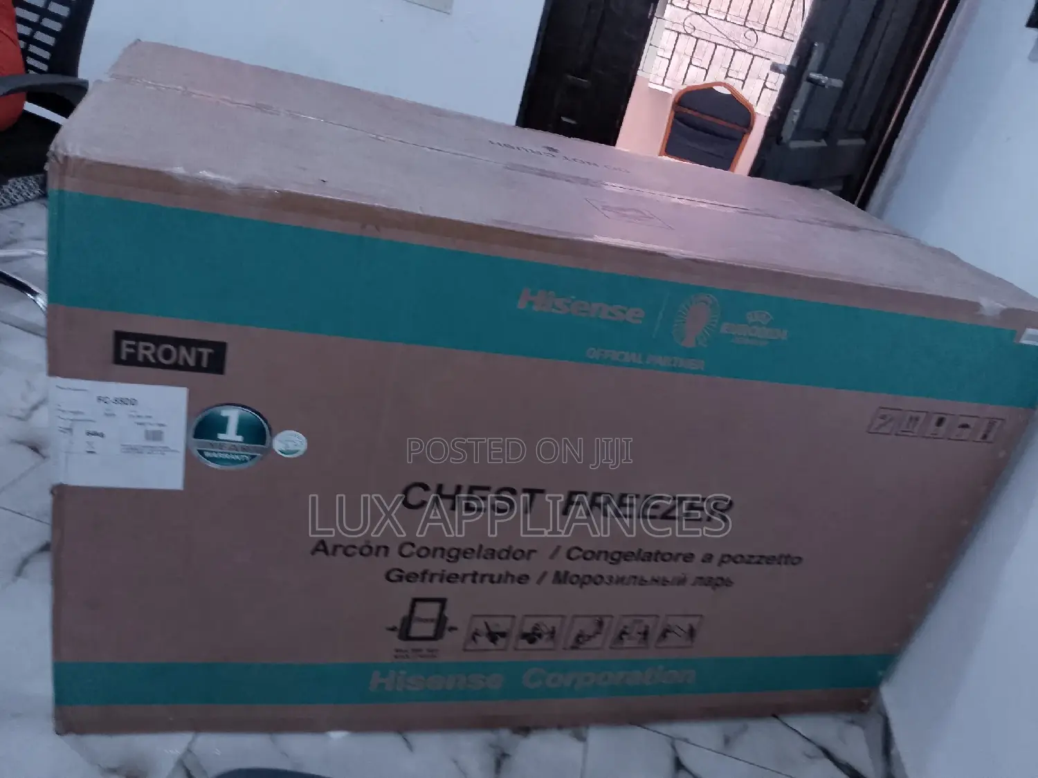 Fast Freezer Hisense 420liters Chest Freezer