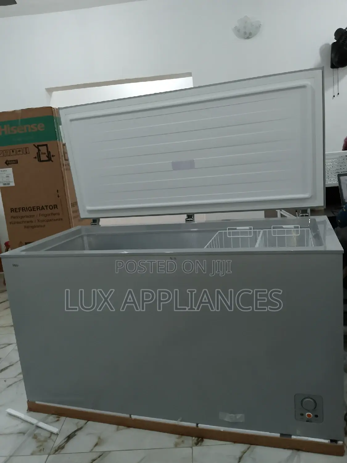 Fast Freezer Hisense 420liters Chest Freezer