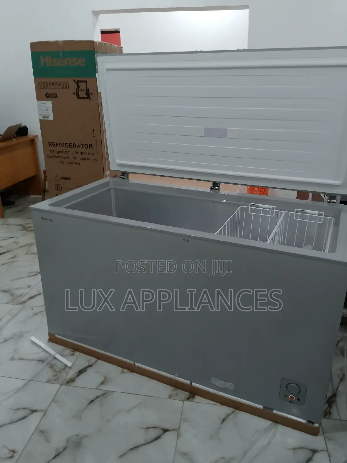 New Hisense Low Noise Chest Freezer