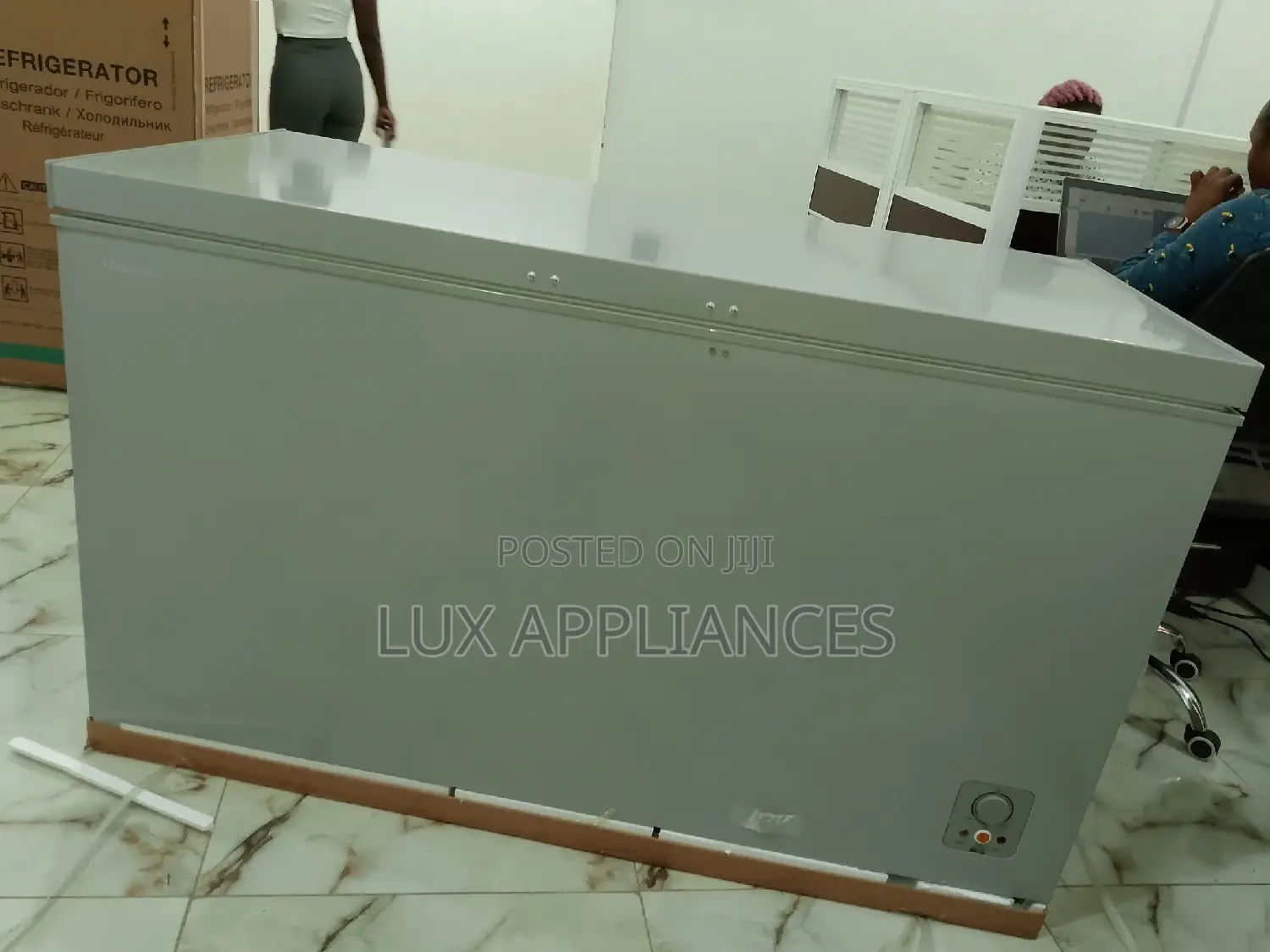 Low Energy Consumption Chest Freezer Side-by-Side