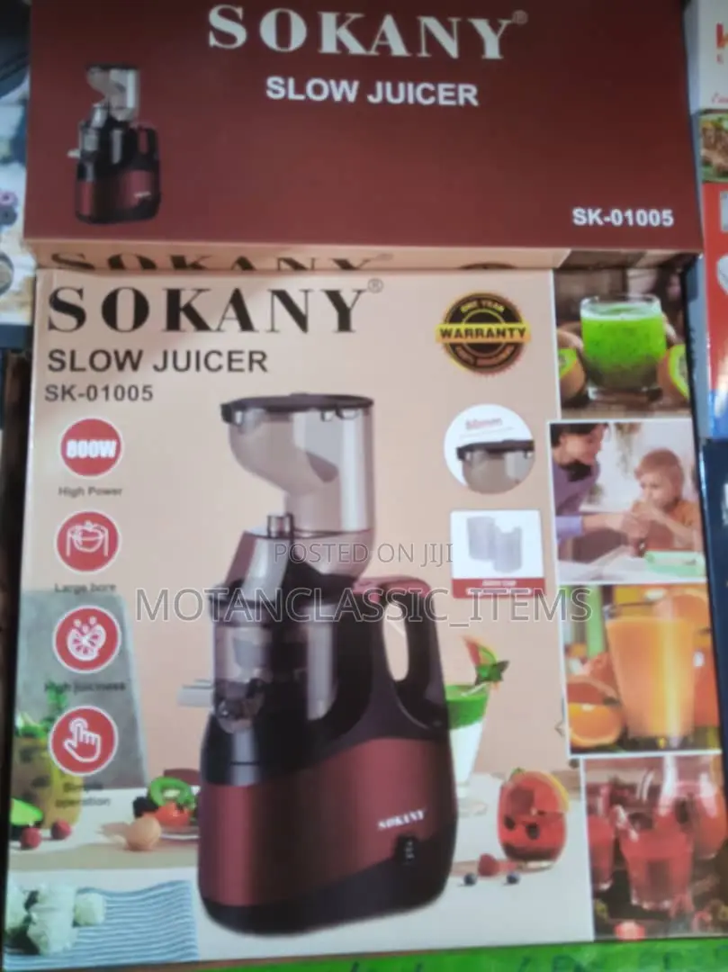 Sokany Multifunctional High Quality Slow Juicer