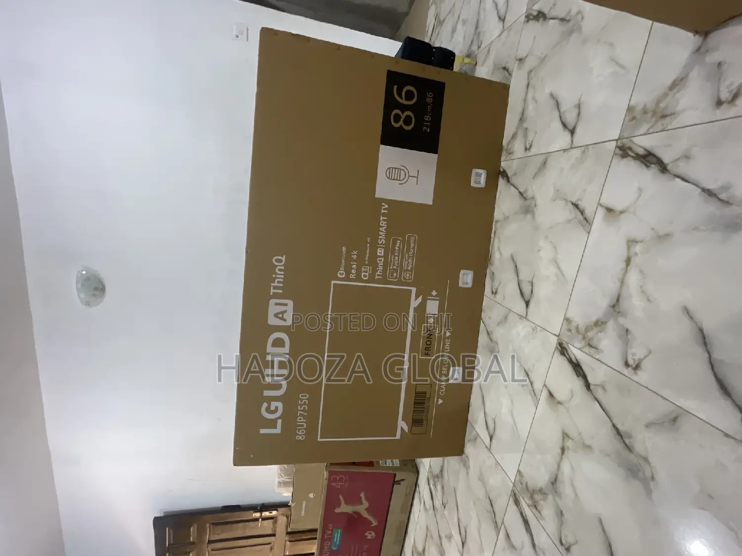 LG 85 Inches Smart TV With Magic Remote